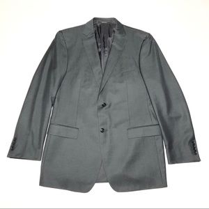 Z Zegna City 2 Button Wool Sport Coat Blazer